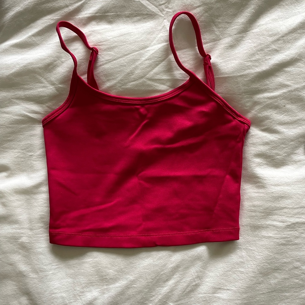 BALANCE ATHLETICA magenta tank top